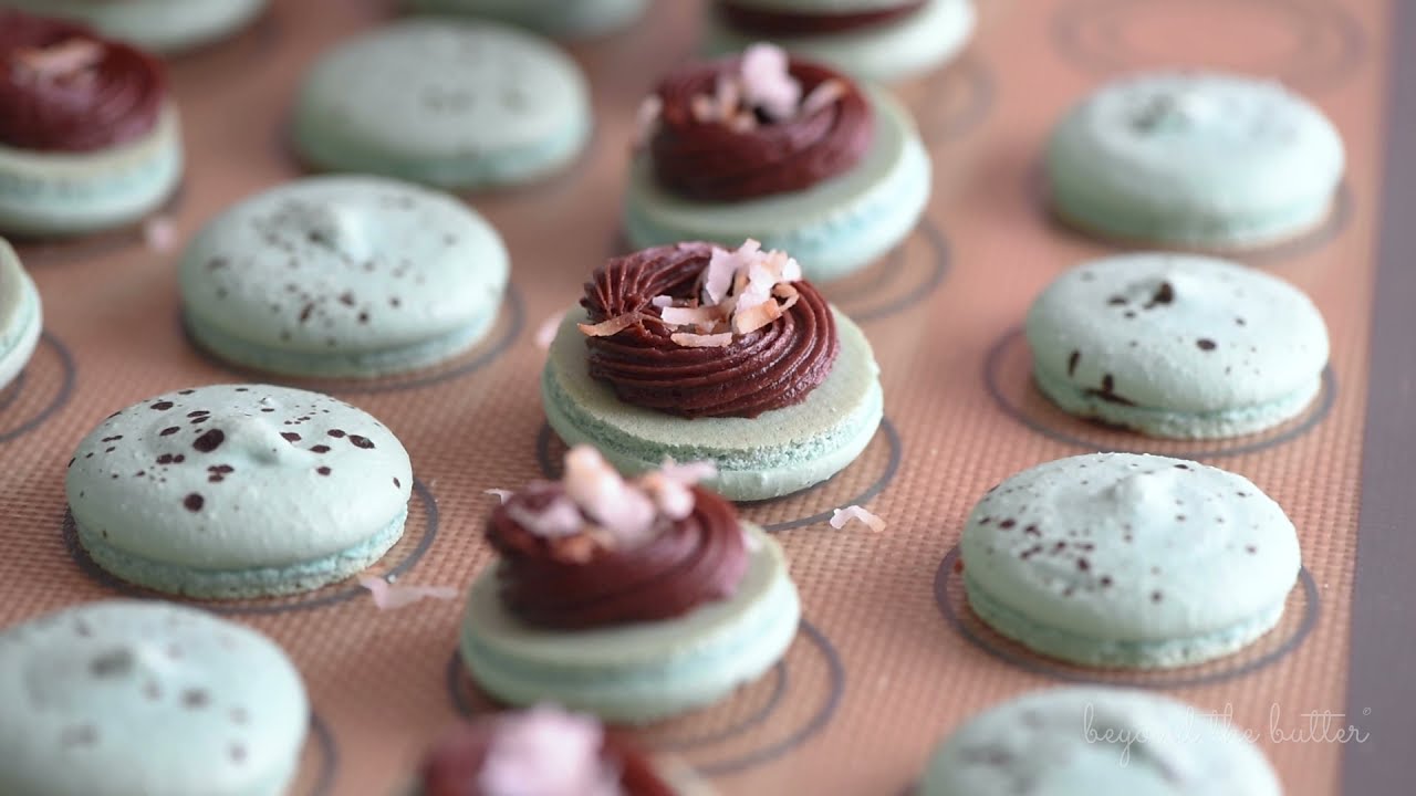 Robin’s Egg Macarons