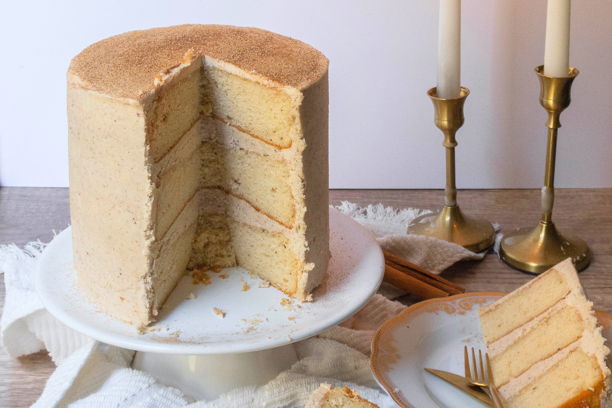 Brown Butter Chai Cake