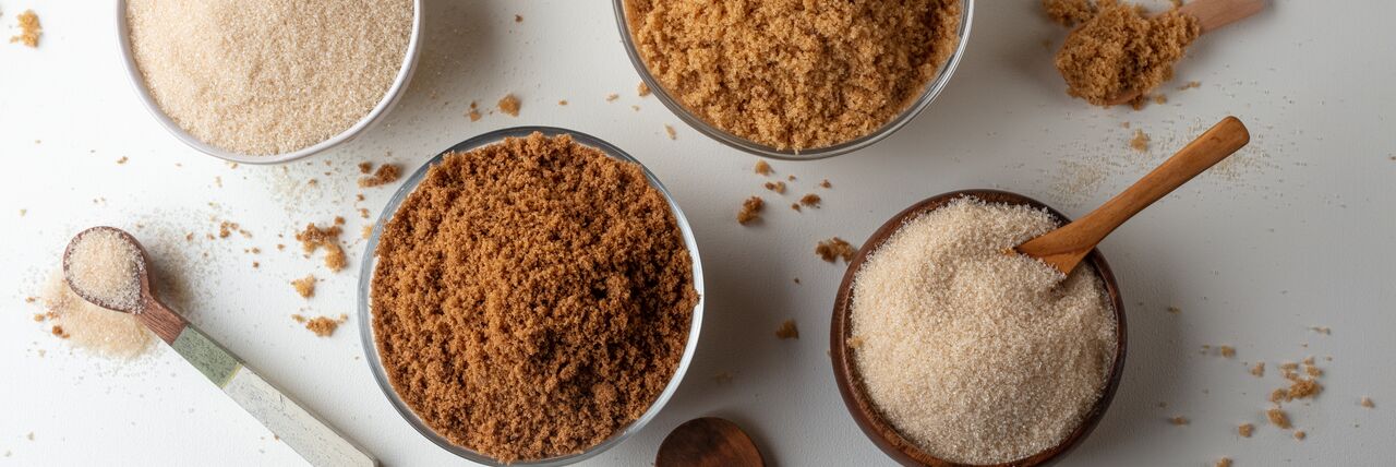 Healthy Options - Muscovado sugar is unrefined cane sugar that contains  natural molasses. It has a rich brown color, moist texture and toffee-like  flavor you'll notice at first taste. Due to its