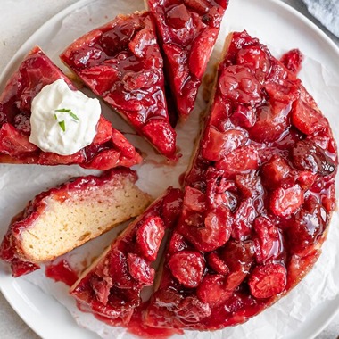 Strawberry Upside Down Cake