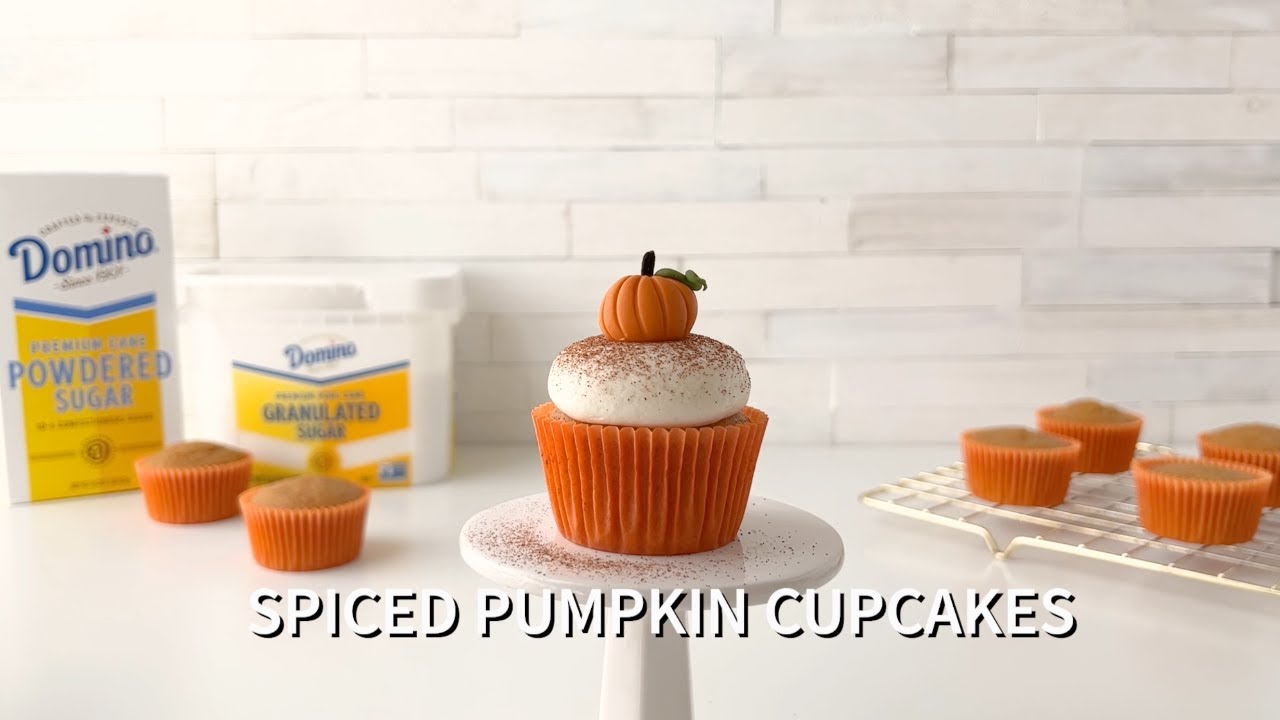 Spiced Pumpkin Cupcakes