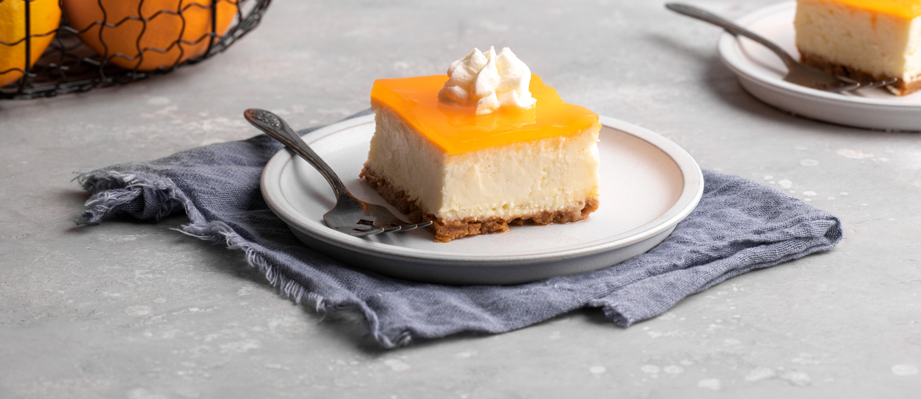 Orange Creamsicle Cheesecake Bars