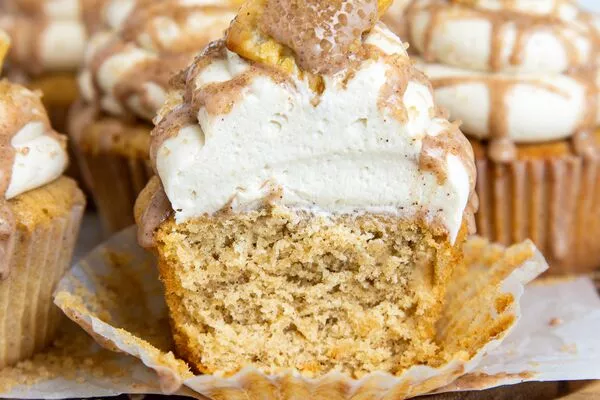 Brown sugar cinnamon cupcakes
