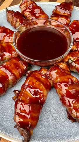 Pulled Pork Jalapeno Poppers