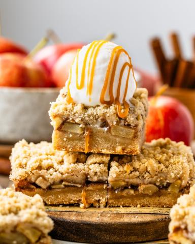 Apple Crumble Bars